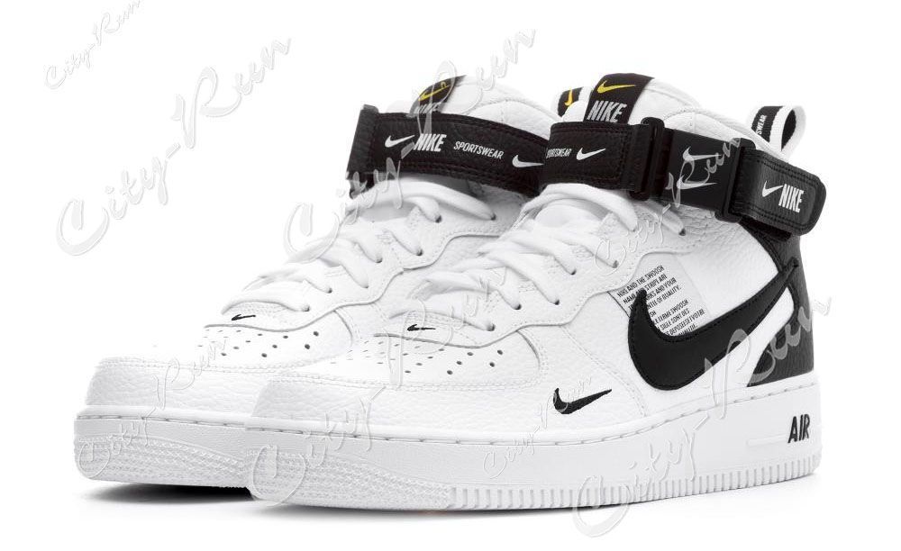  Nike Air Force 1 Mid 07 LV8 Utility White/Black