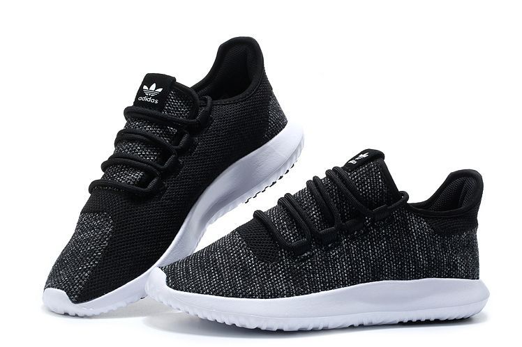 Adidas Tubular Shadow Knit, черный, белый, текстиль, мужские, женские
