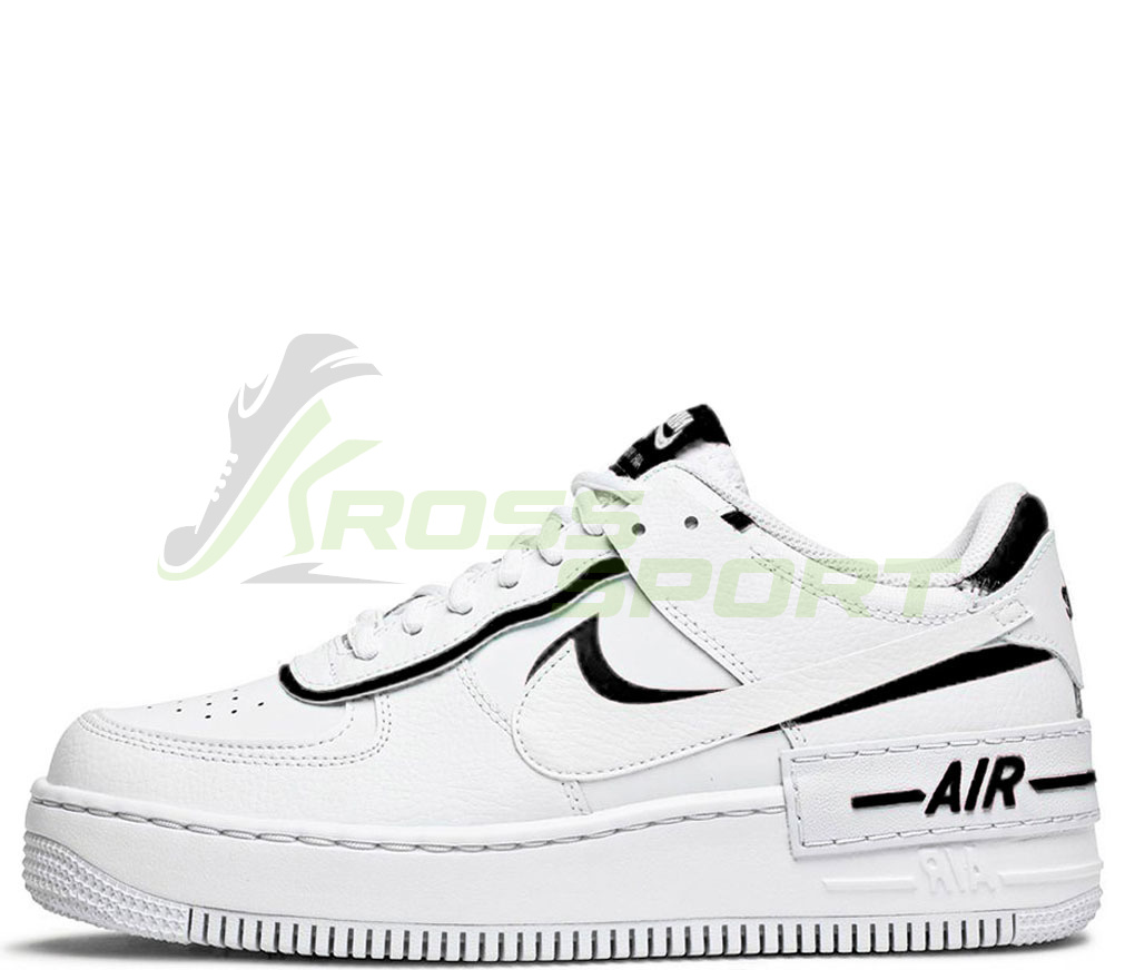  Nike Air Force 1 Shadow White\Black