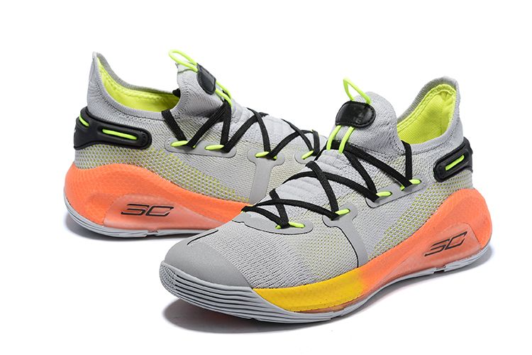 Under armour curry shop 6 men orange