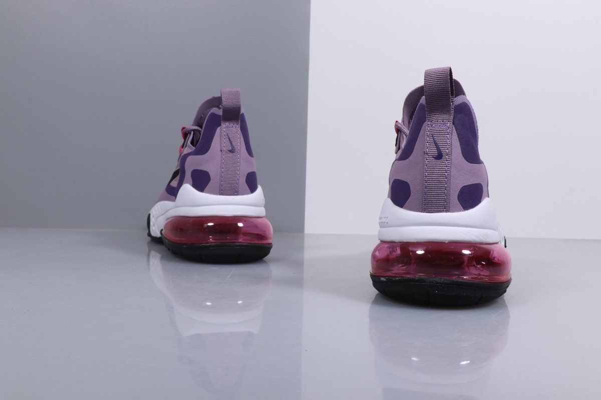 Nike Air Max 270, фиолетовый с черным, нейлон, женские