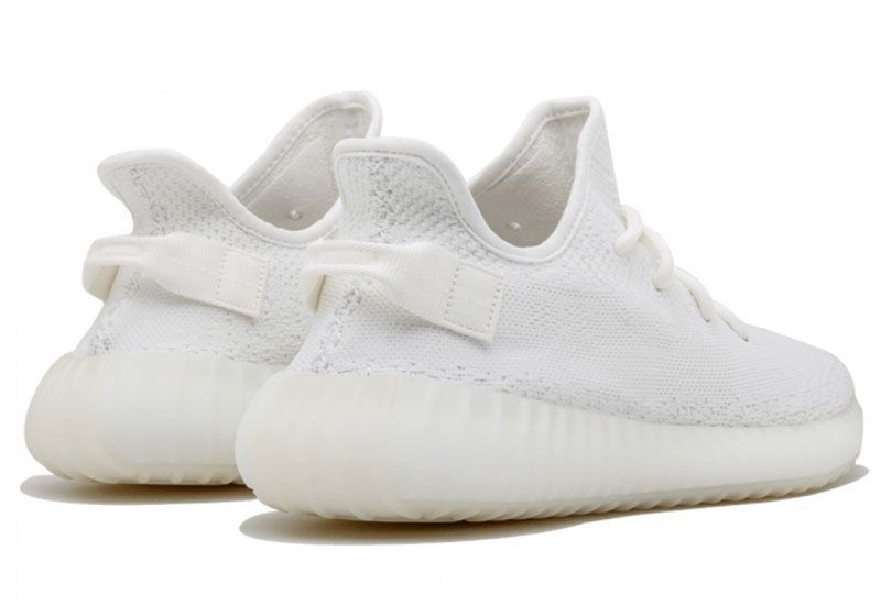 Adidas Yeezy Boost 350 V2 Static, белые, текстиль, мужские